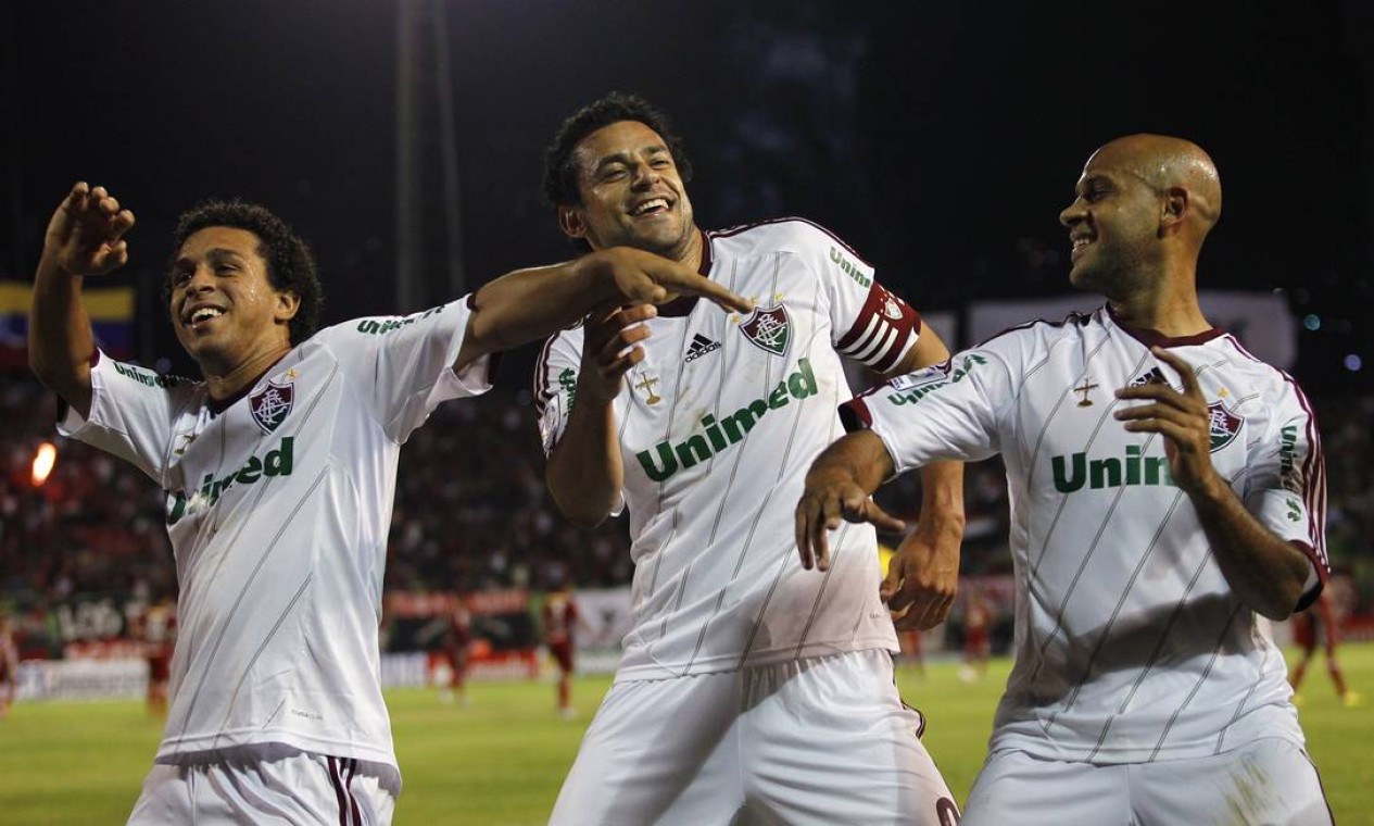 Fred também marcou na estreia em 2013, na vitória por 1 a 0 sobre o Caracas Foto: Carlos Garcia Rawlins / Reuters
