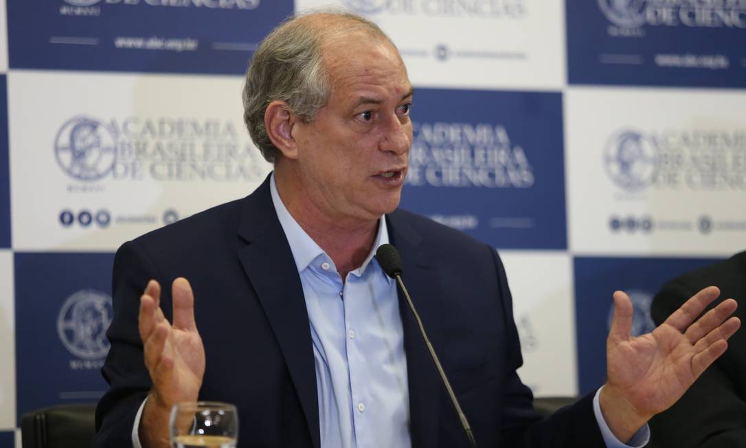 O ex-ministro e pré-candidato à Presidência pelo PDT, Ciro Gomes 13/09/2018 Foto: Fabiano Rocha / Agência O GLOBO