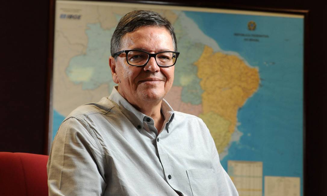 Eduardo Rios Neto, novo presidente do IBGE diz que o Censo pode ser feito ainda este ano Foto: Agência O Globo