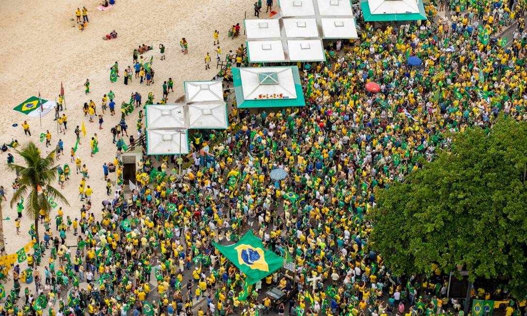 Simpatizantes de Bolsonaro promovem atos pró-governo em diferentes capitais  no 1° de maio - Jornal O Globo