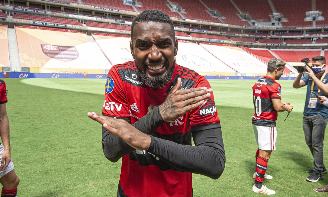 Gerson é peça-chave no Flamengo Foto: Alexandre Vidal / Flamengo