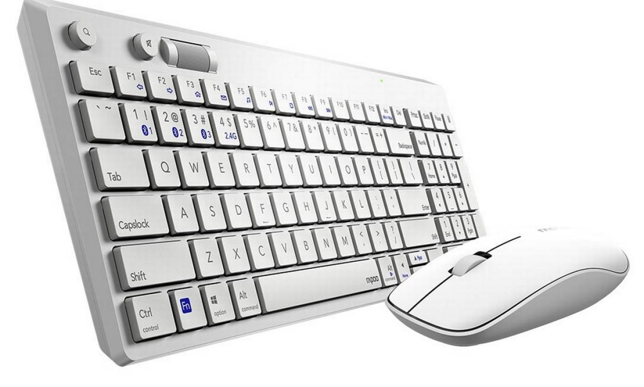 Chinesa Rapoo lança cerca de 20 produtos no Brasil em parceria com a Multilaser, como mouse e teclado sem fio Foto: Divulgação