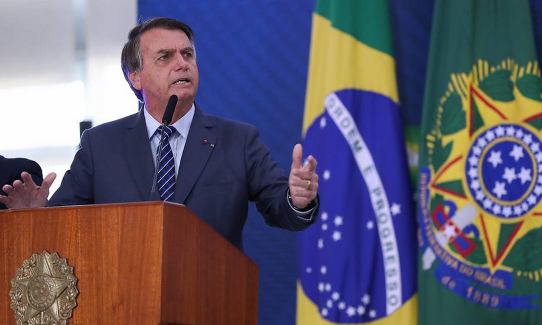 O presidente Jair Bolsonaro 05/05/2021 Foto: Marcos Correa / Divulgação