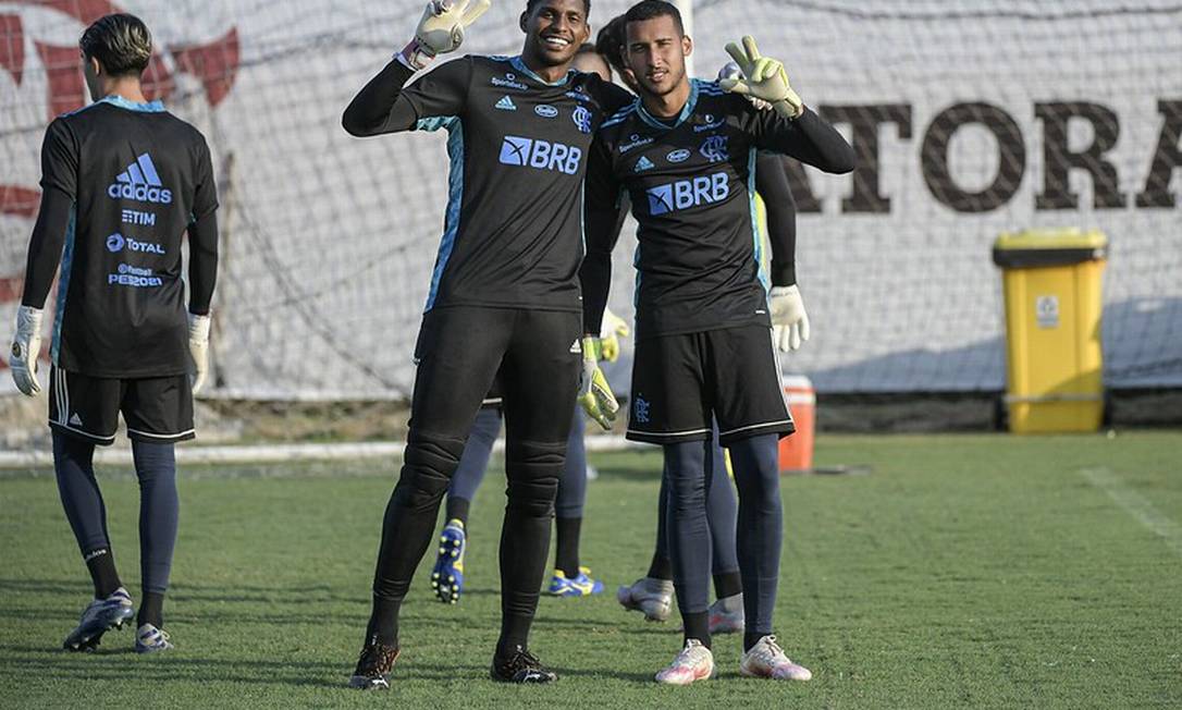 Hugo e Gabriel Foto: Flamengo
