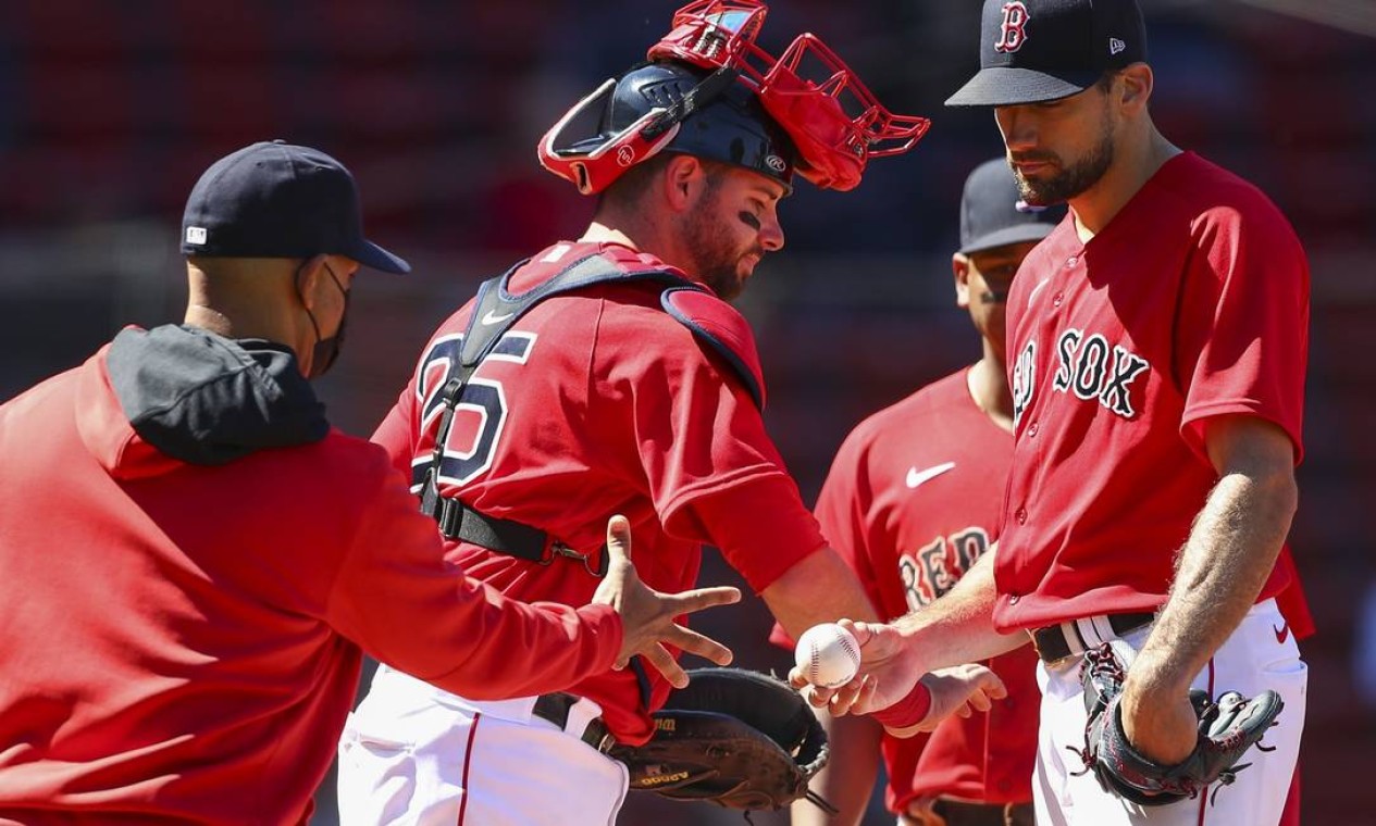 20º - Boston Red Sox (MLB): 4,21 bilhões de dólares Foto: Adam Glanzman / AFP