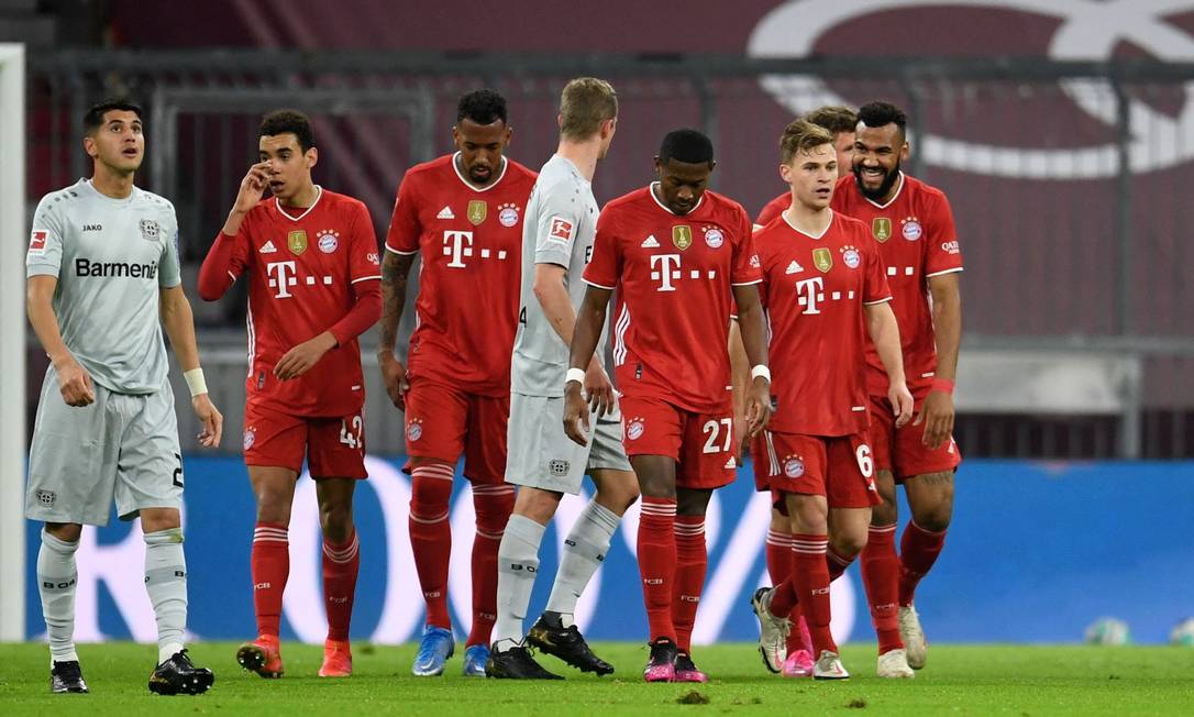 10º - Bayern de Munique (futebol): 4,21 bilhões de dólares Foto: ANDREAS GEBERT / AFP