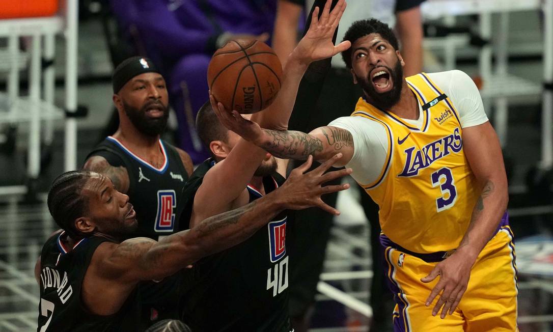 7º - Los Angeles Lakers (NBA): 4,6 bilhões de dólares Foto: Kirby Lee / USA TODAY Sports