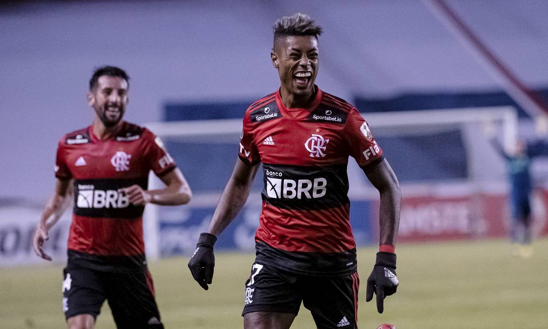 Bruno Henrique é atração do Flamengo nesta terça-feira Foto: Alexandre Vidal / Flamengo