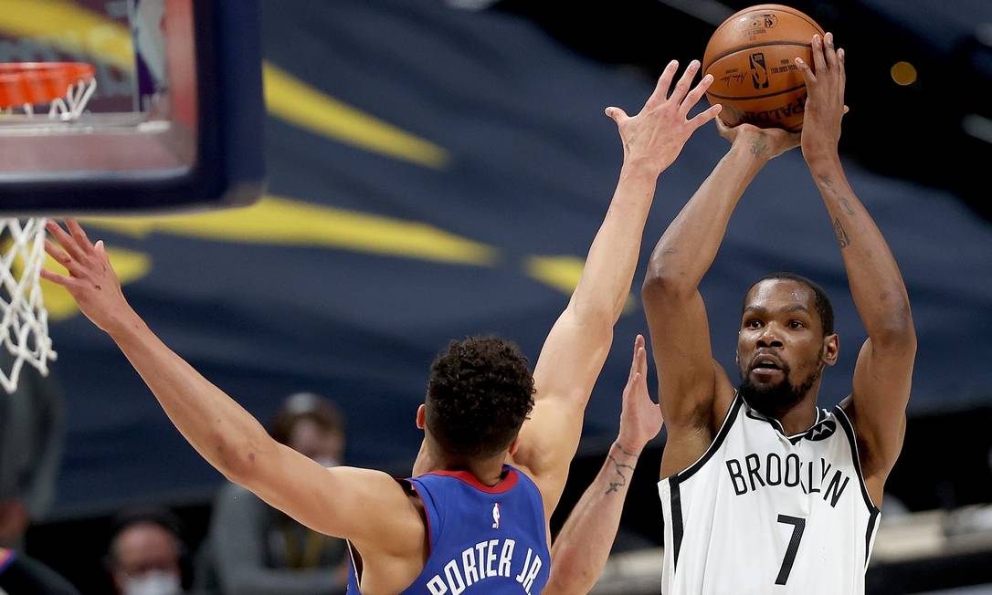 10º - Kevin Durant (jogador do Brooklyn Nets): US$ 75 milhões Foto: MATTHEW STOCKMAN / AFP