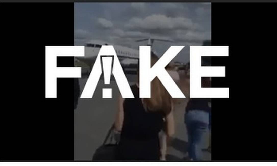 É #FAKE que vídeo mostre filhos de Renan Calheiros fazendo festa em avião da FAB Foto: Reprodução