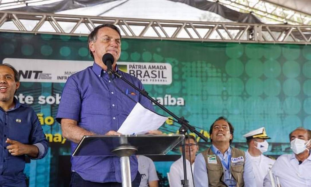 Presidente Jair Bolsonaro em visita ao Piauí Foto: Divulgação