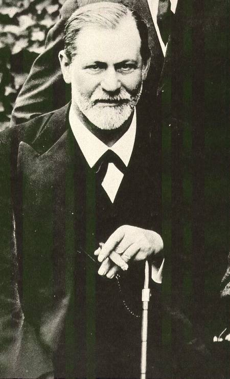 Freud na Clark University, em 1909 Foto: Divulgação