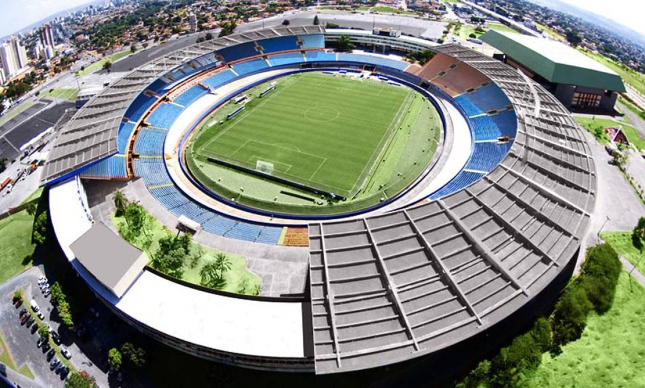 Estádio Serra Dourada, em Goiânia, foi desenhado por Paulo Mendes da Rocha Foto: Reprodução