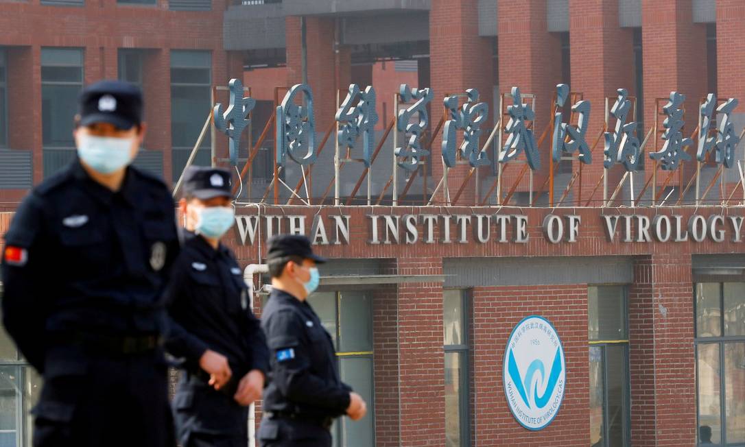 Instituto de Virologia de Wuhan, na China Foto: THOMAS PETER / REUTERS