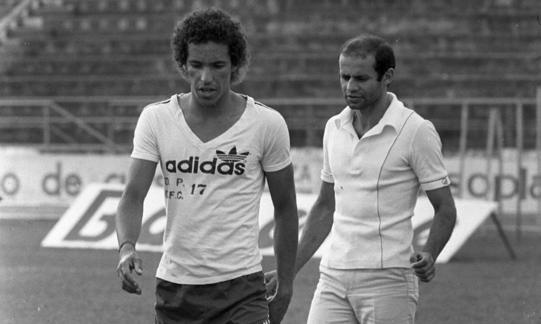 22º - GUARANI (1978) - O craque Careca, destaque do Bugre no único título nacional Foto: Arquivo/O Globo