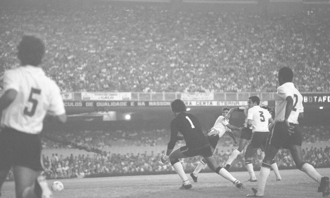 Vigésimo octavo lugar - ATLÉTICO-MG (1971) - Al derrotar a Botafogo, Gallo se llevó la primera edición del campeonato nacional bajo el nombre de Brasil.  Foto: Archivo / O Globo