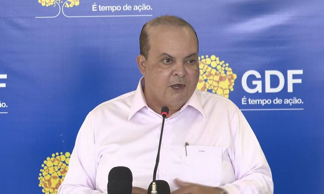 Ibaneis Rocha: governador do Distrito Federal é coordenador do Fórum e um dos gestores convocados pela CPI Foto: Reprodução TV Globo