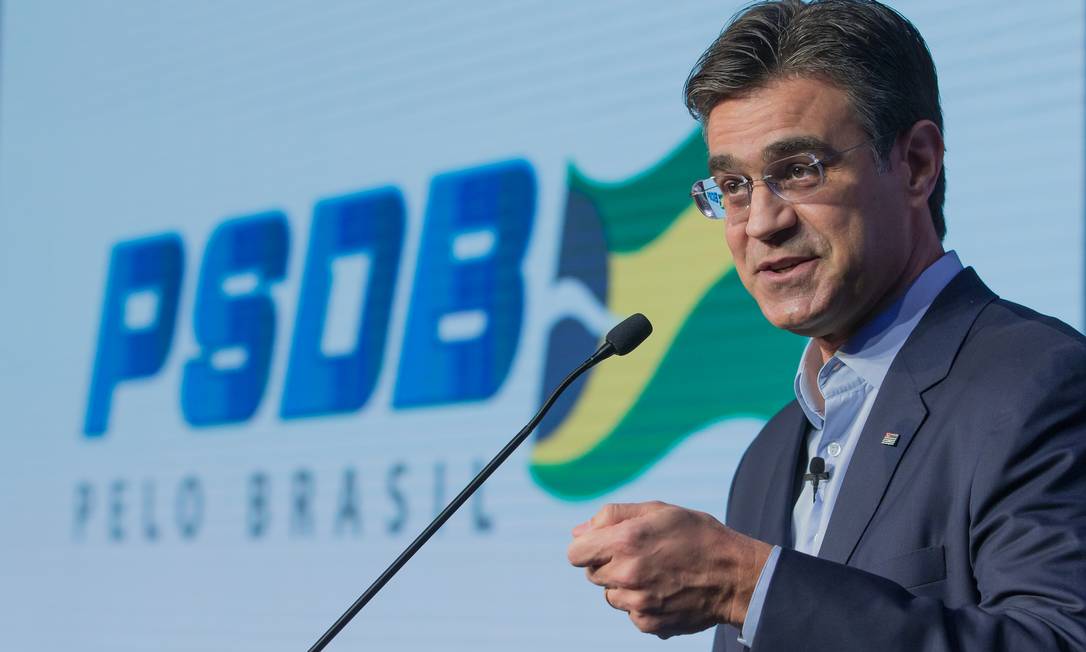 O vice-governador Rodrigo Garcia filiou-se ao PSDB no último dia 14 Foto: Edilson Dantas / Agência O Globo (14/05/2021)