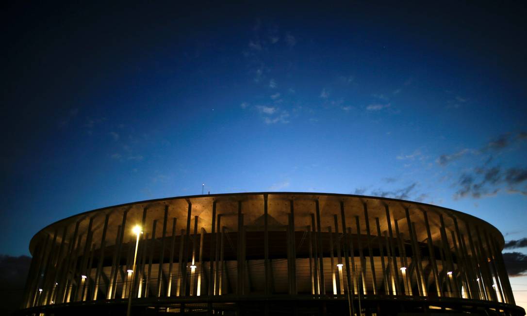 Mané Garrincha, principal estádio de Brasília Foto: UESLEI MARCELINO / REUTERS