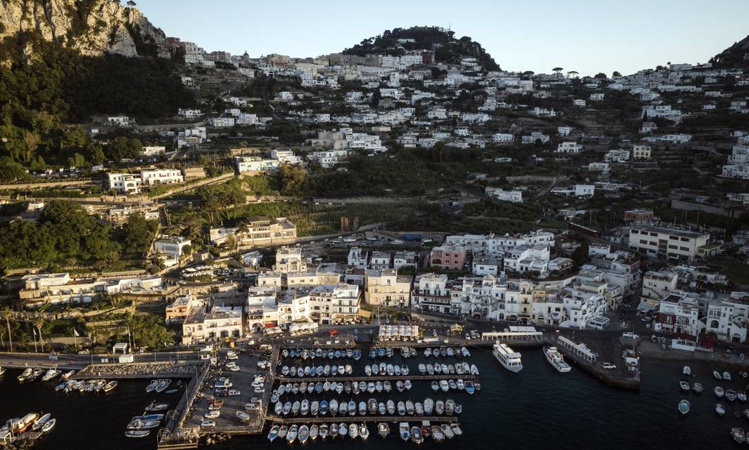 Capri, na Itália Foto: GIANNI CIPRIANO / NYT