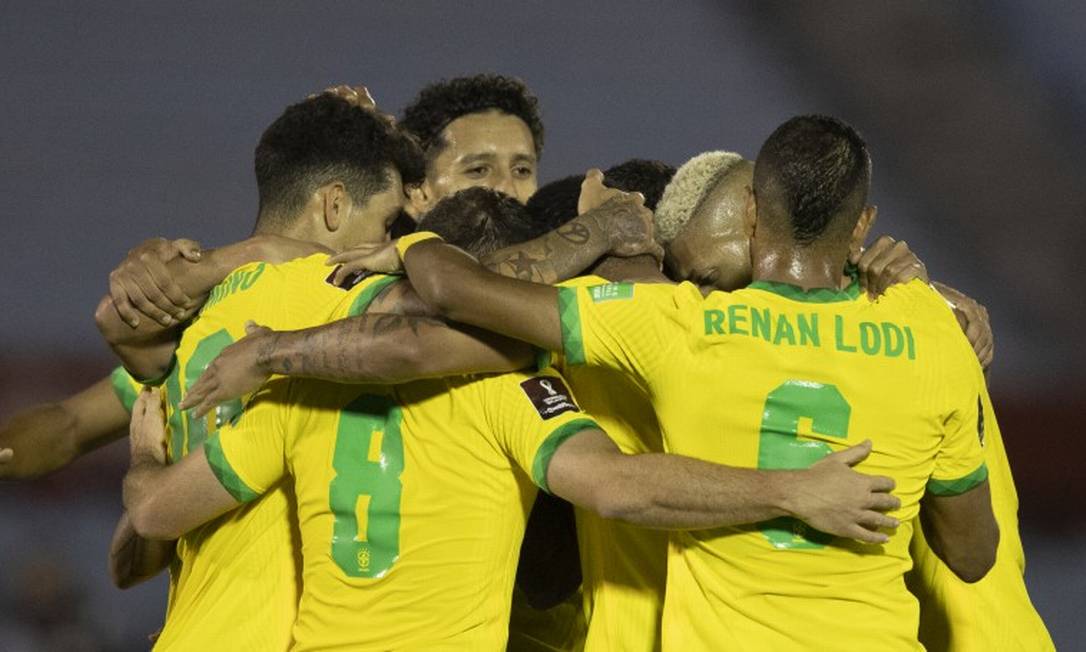 Seleção brasileira vence o Uruguai nas eliminatórias da Copa do Qatar Foto: Lucas Figueiredo/CBF
