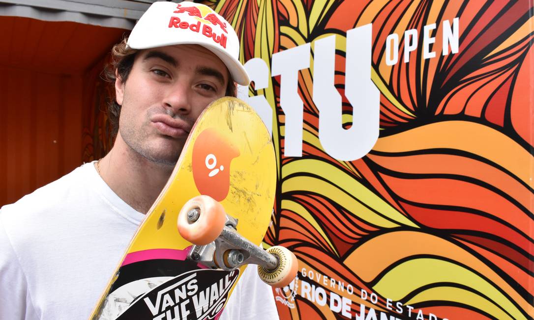 Santa Catarina skater Pedro Barros was world champion of 2018 in the park category and finalist of the tournament in 2019 Photo: Cristina Lacerda