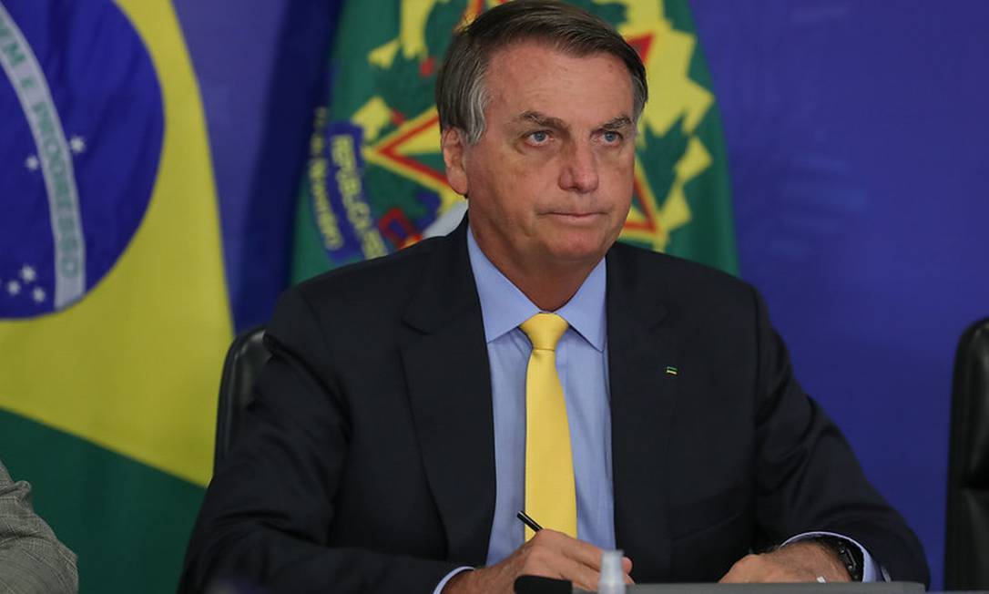 O presidente Jair Bolsonaro irá discutir filiação ao Patriota Foto: Marcos Correa / Divulgaçao