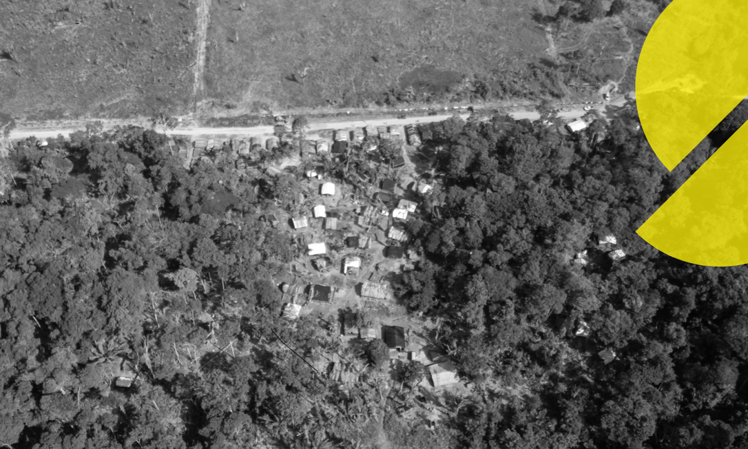 Assentamento da Flona Jacundá, Floresta Nacional de Jacundá em Rondônia, próximo a Porto Velho Foto: Brenno Carvalho/ Arte O Globo