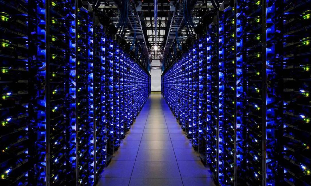 Os sistemas que controlam os data centers do Google já usam o aprendizado por reforço para mantê-los nas melhores condições. Foto: Imagem cedida pelo Google/ Via El País