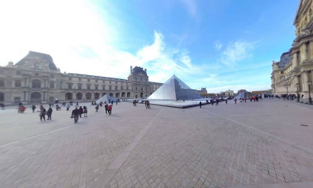 Tour Virtual pelo Louvre Foto: Reprodução