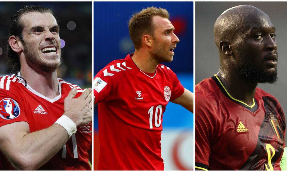 Estreias de Bale com País de Gales e da favorita Bélgica são destaques Foto: —