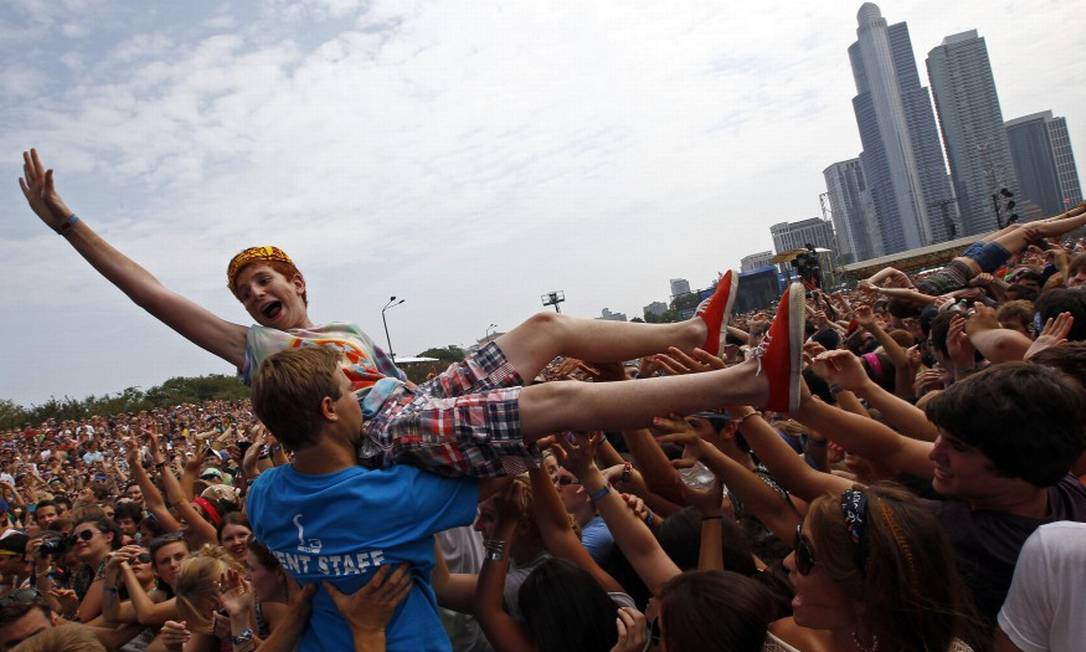 Festival em Chicago irá doar 1.200 ingressos para quem se vacinar contra o novo coronavírus Foto: Jim Young / Reuters