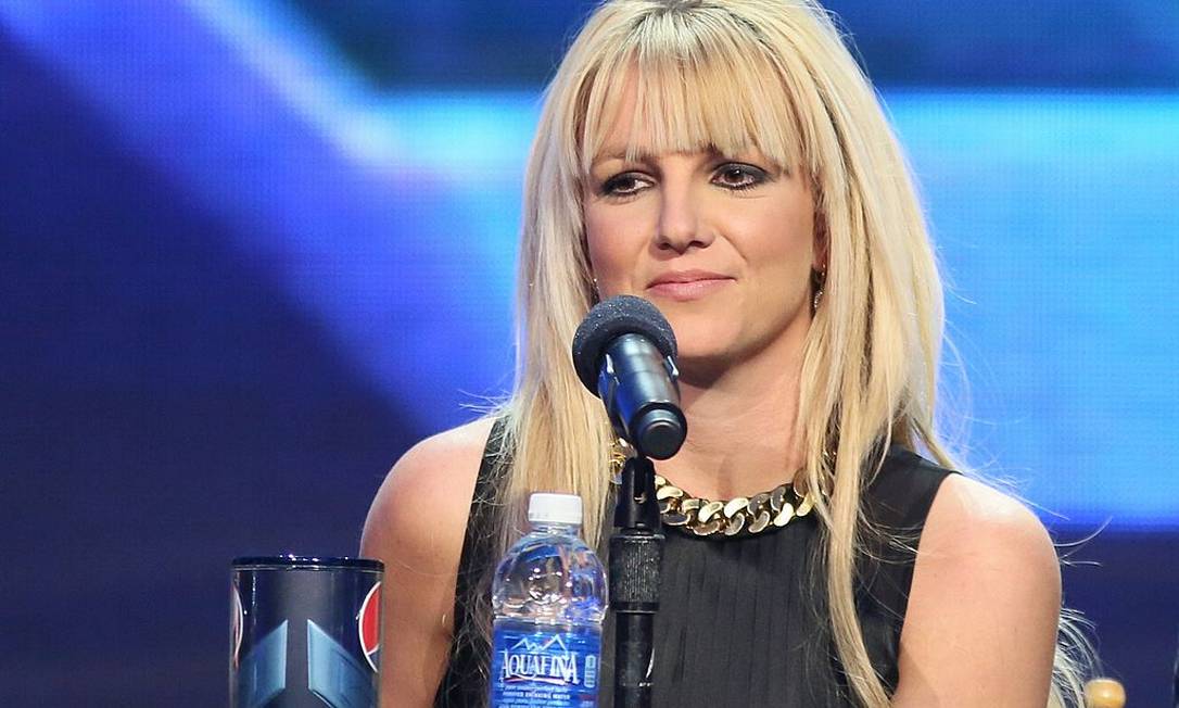 Britney Spears durante 'The X Factor' em 2017. Foto: JB Lacroix / WireImage