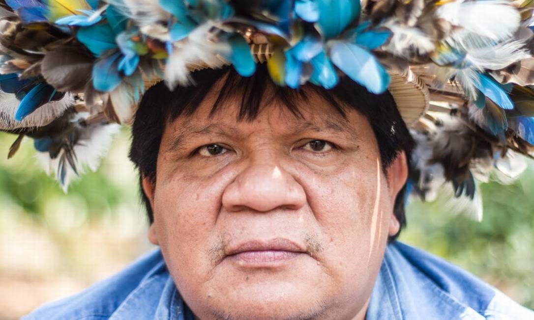 Almir Suruí, liderança indígena de Rondônia Foto: Gabriel Uchida/ Kanindé