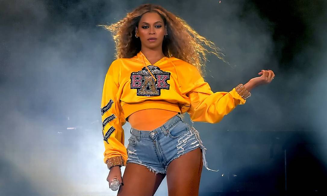 Beyoncé durante show no festival Coachella em 2018 Foto: Kevin Winter / Getty Images for Coachella