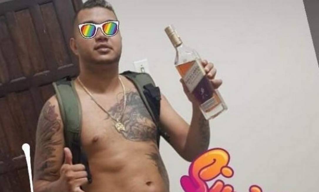 Mano Kaio é apontado como responsável por comandar ataques em Manaus; postagem em rede social feita no Rio Foto: Reprodução