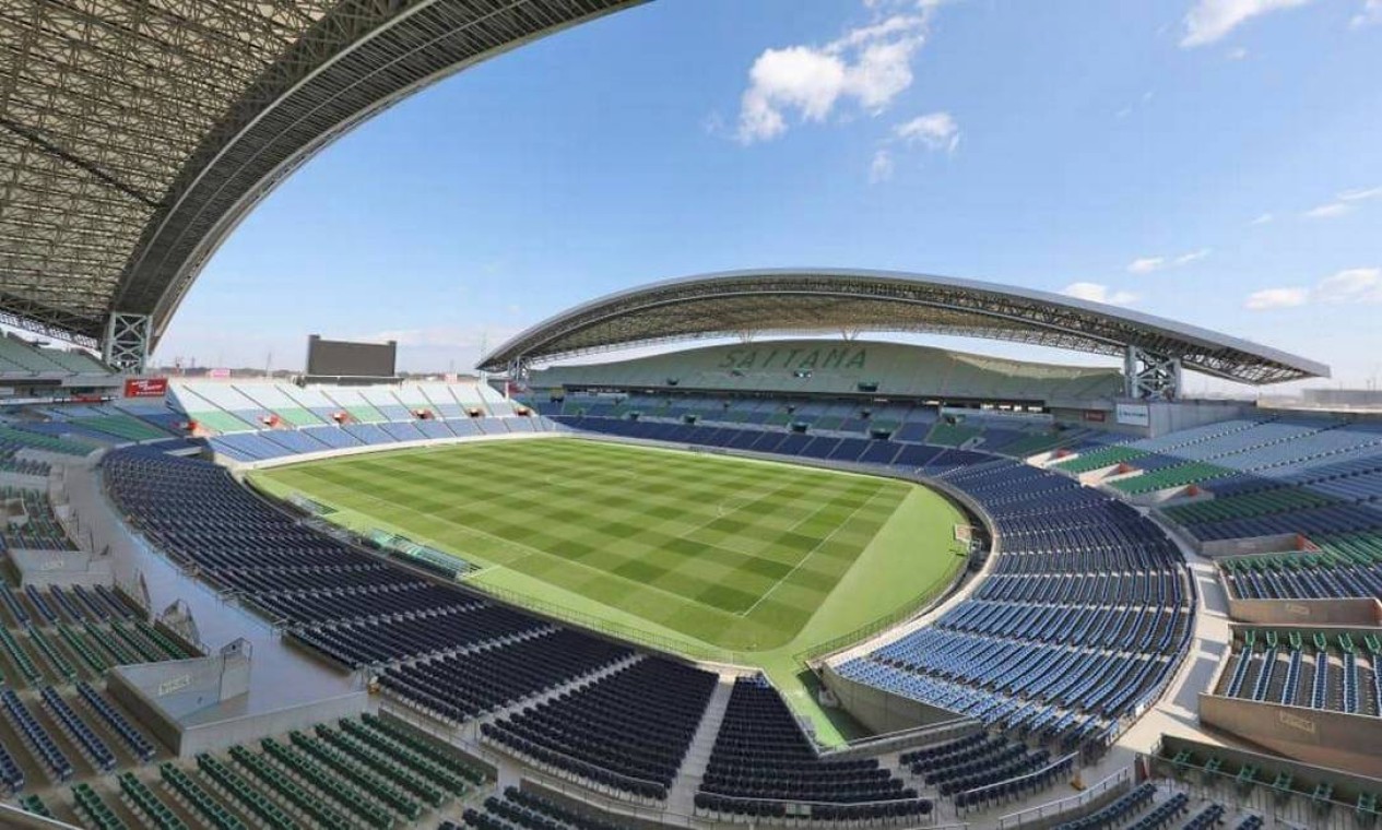Localizado na cidade de Saitama, o Saitama Stadium tem capacidade para 64 mil pessoas. É casa do Urawa Red Diamonds. Recebeu quatro partidas da Copa do Mundo de 2002, incluindo um jogo do Brasil Foto: Divulgação