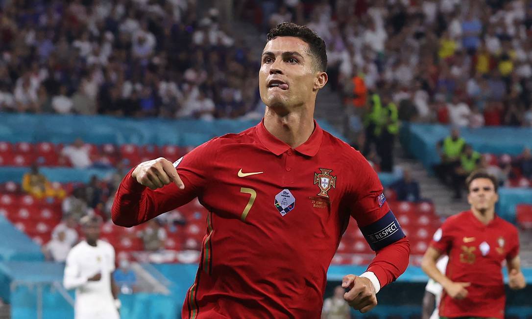 Cristiano Ronaldo, Atcante de Portugal, foto: Bernadette Szabo / AFP