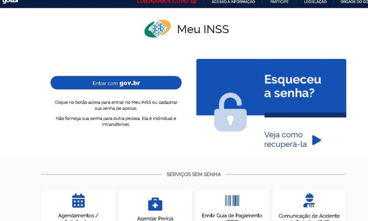 Plataforma Meu INSS Muda De Cara E Permite Prova De Vida Pelo ...