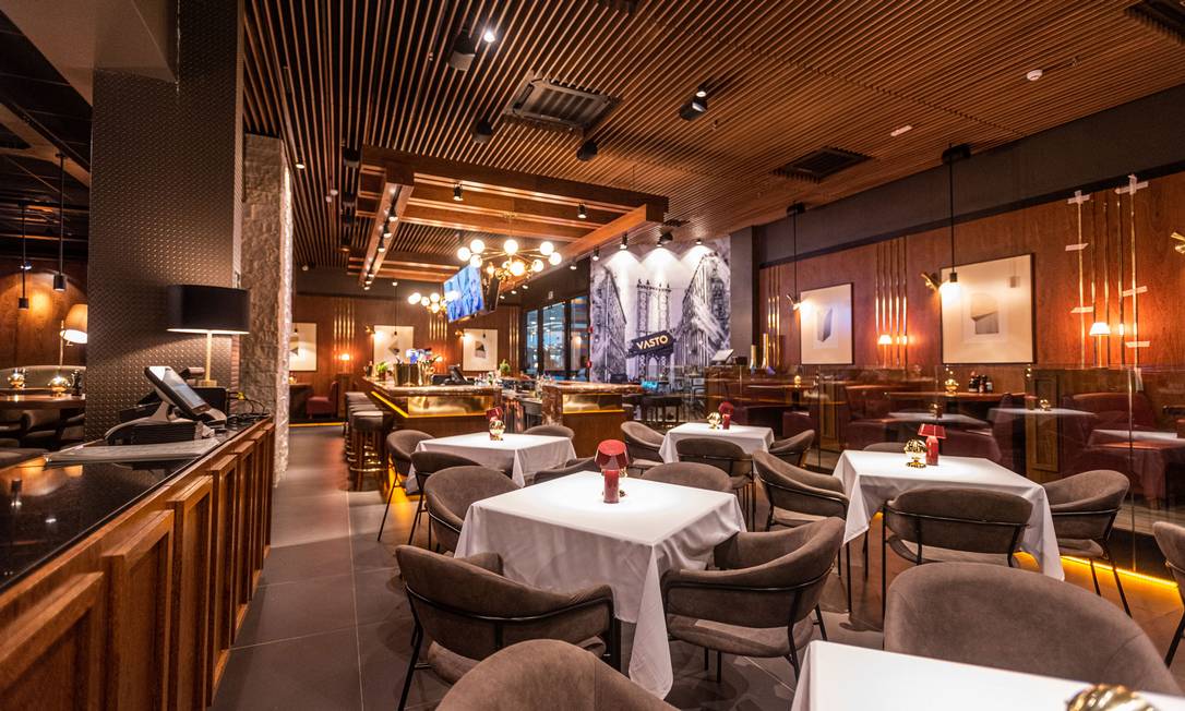 Foto de divulgação do restaurante Vasto, do grupo Coco Bambu