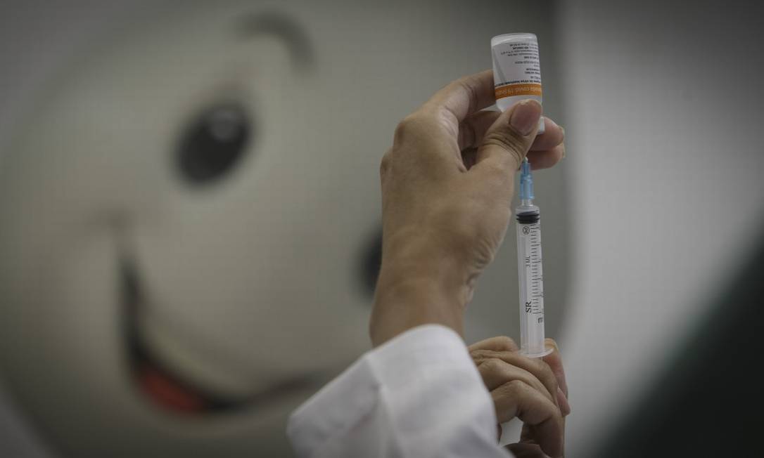 Vacinação na cidade avança com aceleração do calendário por parte da prefeitra Foto: Márcia Foletto / Agência O Globo