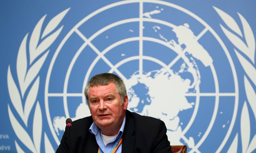 Mike Ryan, chefe do Programa de Emergências da OMS, em maio de 2019 Foto: Denis Balibouse / Reuters