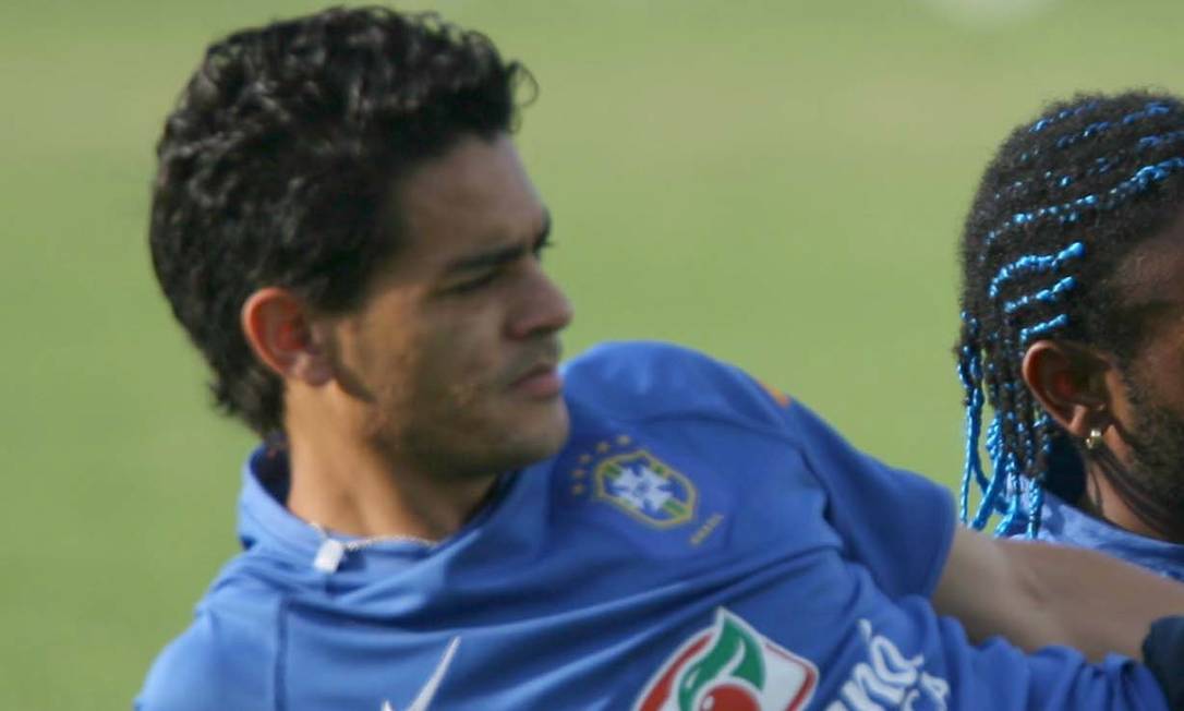 O voante Josué, da seleção brasileira na Copa América de 2007 Foto: Jorge William / Agência O Globo