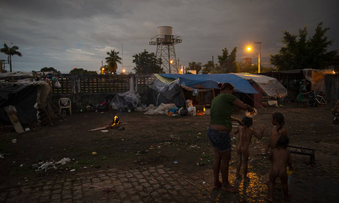 Crianças em Boa Vista, Roraima Foto: Daniel Marenco/27.07.2019 / Agência O Globo