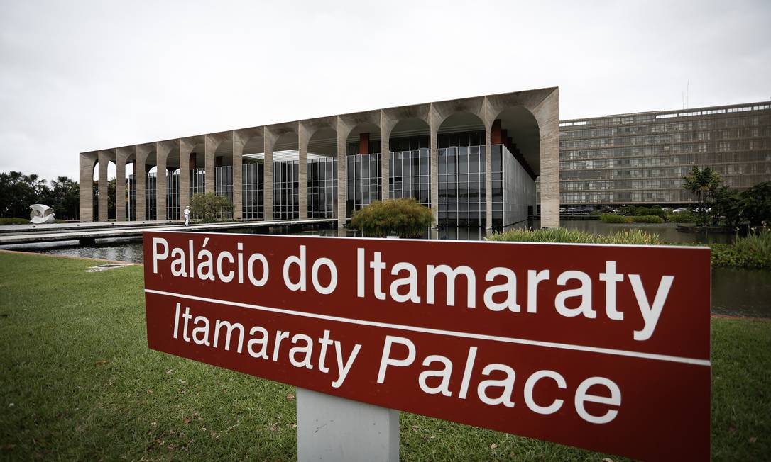 Fachada do Palácio do Itamaraty Foto: Pablo Jacob / Agência O Globo