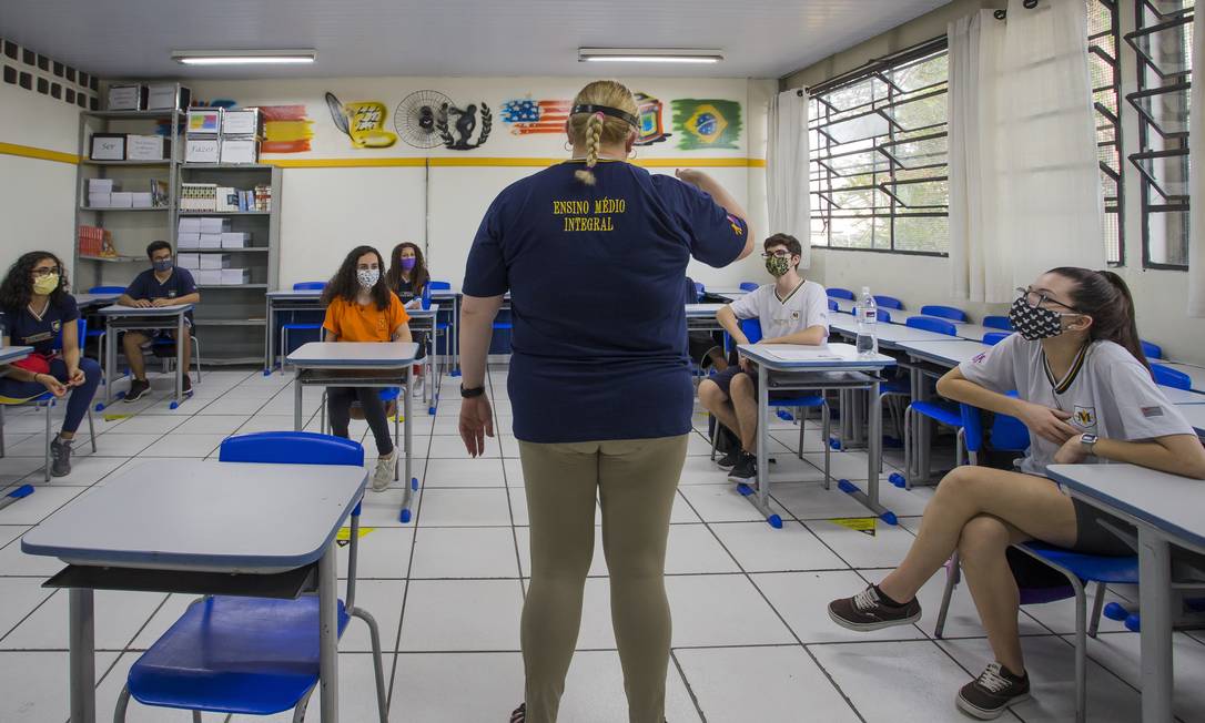 Escola Estadual Milton da Silva Rodrigues, na Zona Norte Foto: Edilson Dantas / Agência O Globo