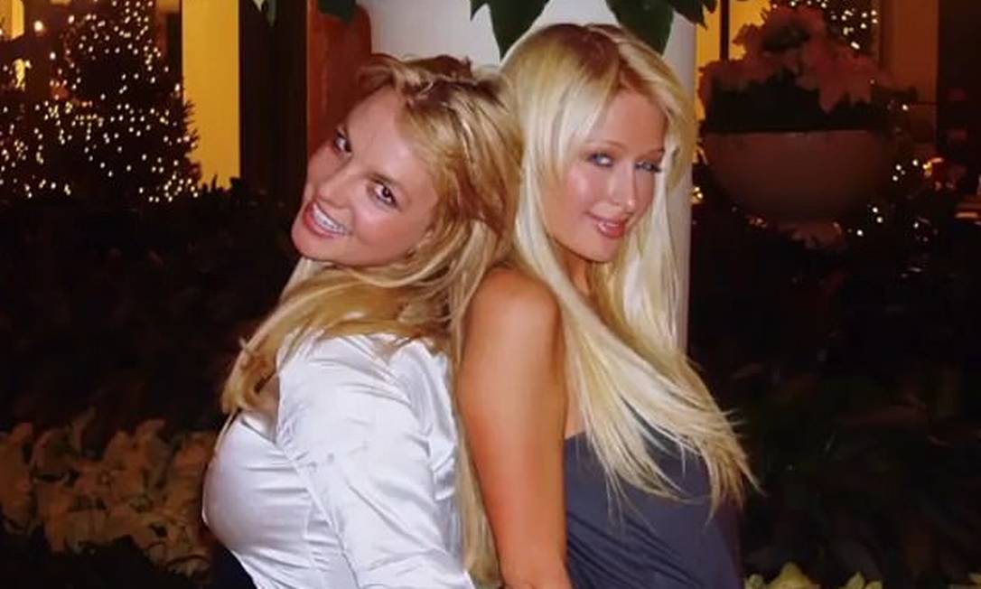 Britney Spears e Paris Hilton Foto: Reprodução/Instagram via Daily Mail