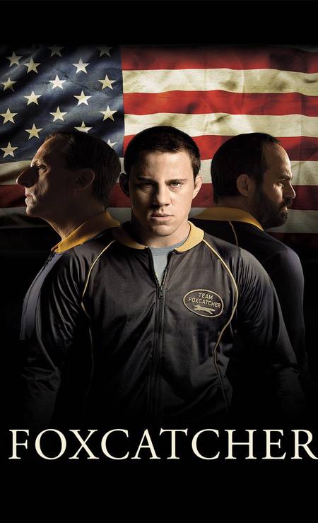 &#039;Foxcatcher&#039;, lançado em 2014, tem os astros Steve Carell, Channing Tatum e Mark Ruffalo no elenco. A trama, baseada em uma história real, mostra os irmãos Mark Schultz e Dave Schultz se juntando ao time de luta livre liderado pelo multimilionário John du Pont. Enquanto treinam para SEUL-1988, o comportamento autodestrutivo de John começa a ameaçar a equipe. Foto: Divulgação