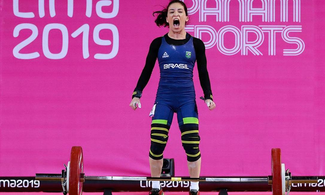 Nathasha Rosa no Pan de Lima, em 2019: atleta teve suspensão por doping revogada e vai competir em Tóquio Foto: Marcelo Zambrano/Divulgação