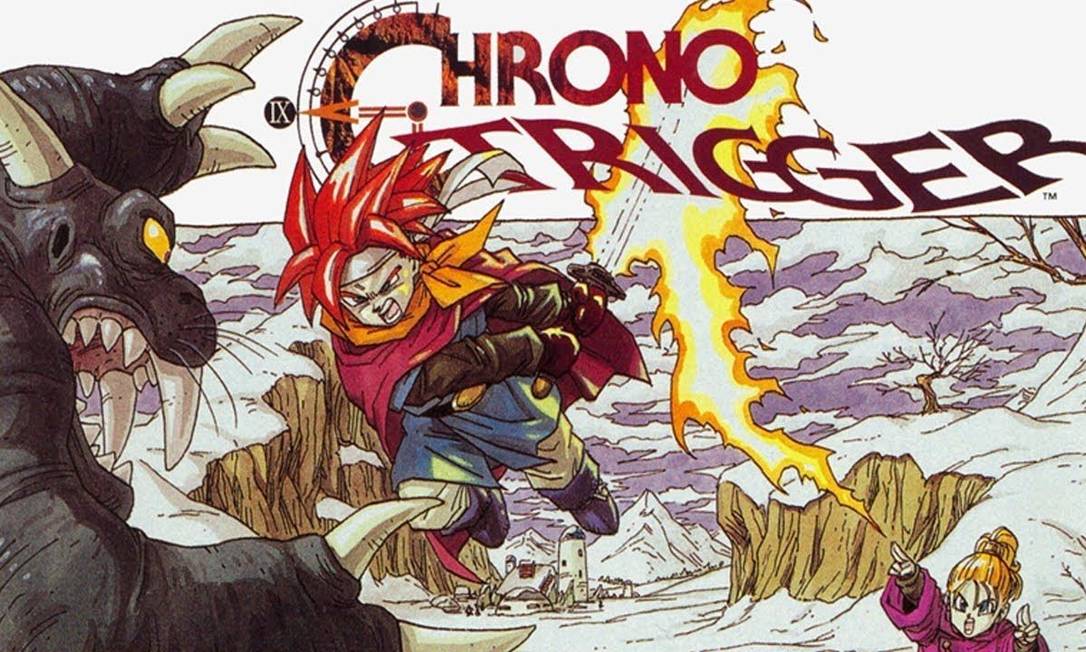 Chrono Trigger, um dos mais aclamados jogos de RPG japonês Foto: Reprodução